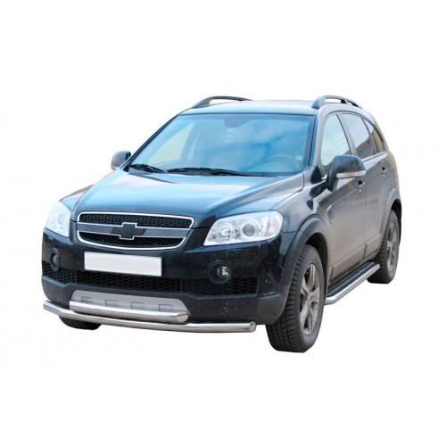 Пороги c алюм. накладками - Chevrolet Captiva