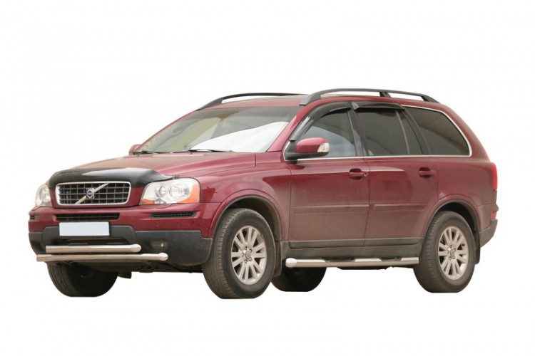 Передняя защита "Труба двойная" - VolvoXC90