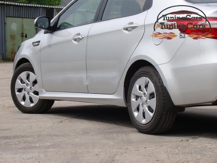 Пороги Hyundai Solaris/Kia Rio III